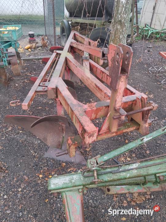 Pług 4 skiby 4x40 nieuszkodzony Ziółków