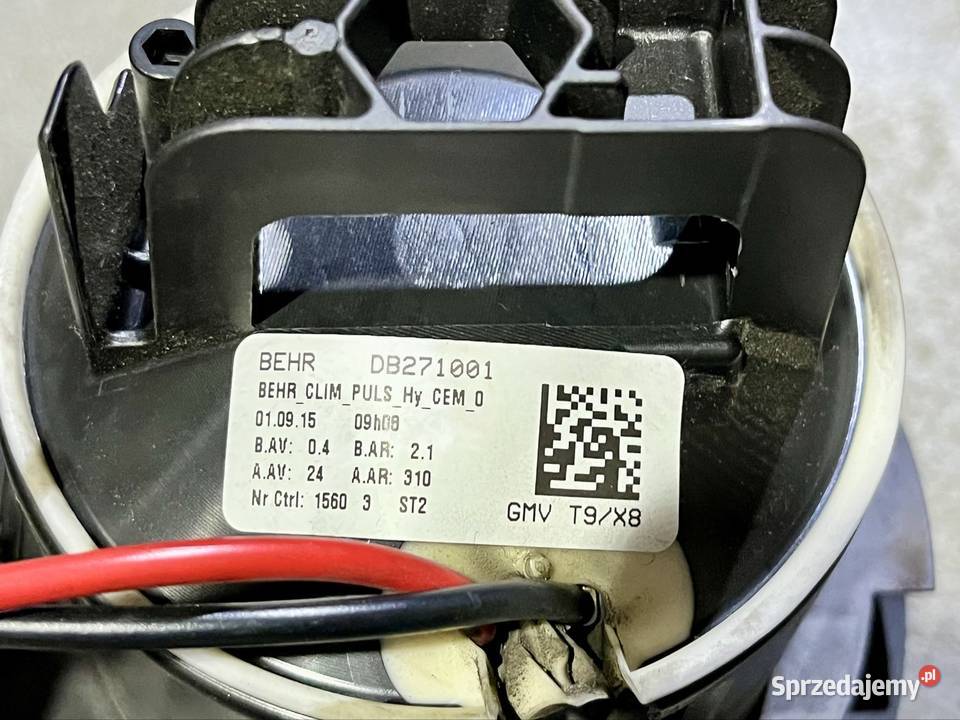 Dmuchawa Peugeot wentylator wnętrza Bełchatów