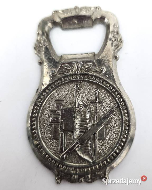 Otwieracz do butelek mosiądz Francja lata 50te Bronisze