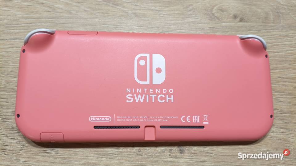 Konsola Nintendo Switch Lite Coral Różowa Etui Zabrze
