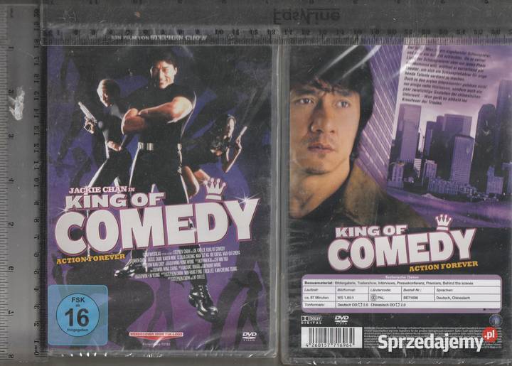 Jackie Chan in king of comedy action forever DVD Filmy Pruszków sprzedam