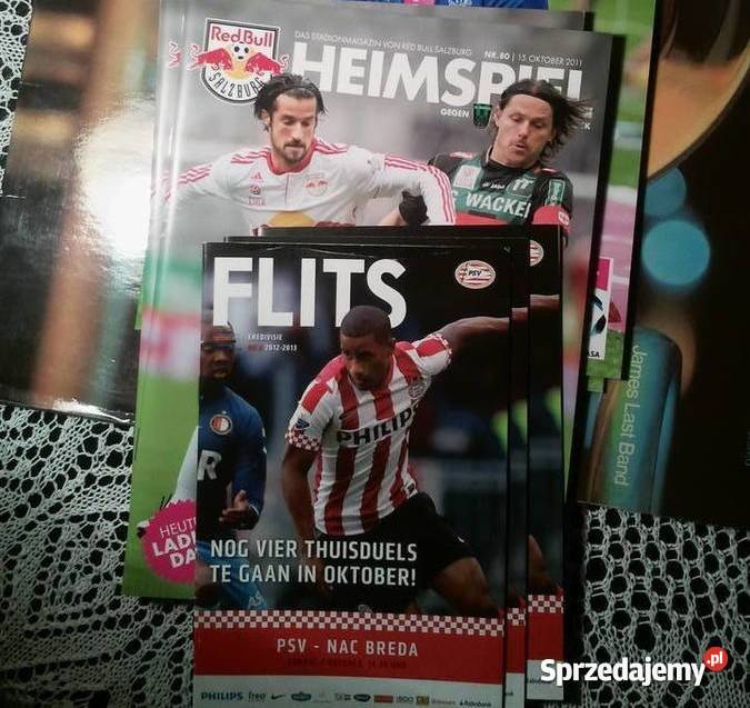 Programy meczowe z lig Europy Wronki