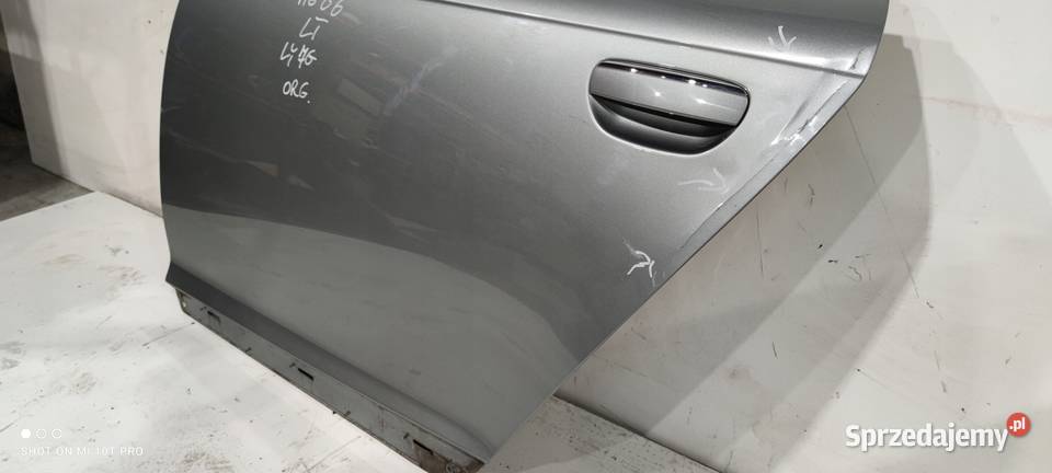 DRZWI LEWY TYŁ AUDI A6 C6 LY7G SEDAN AVANT Przystajń