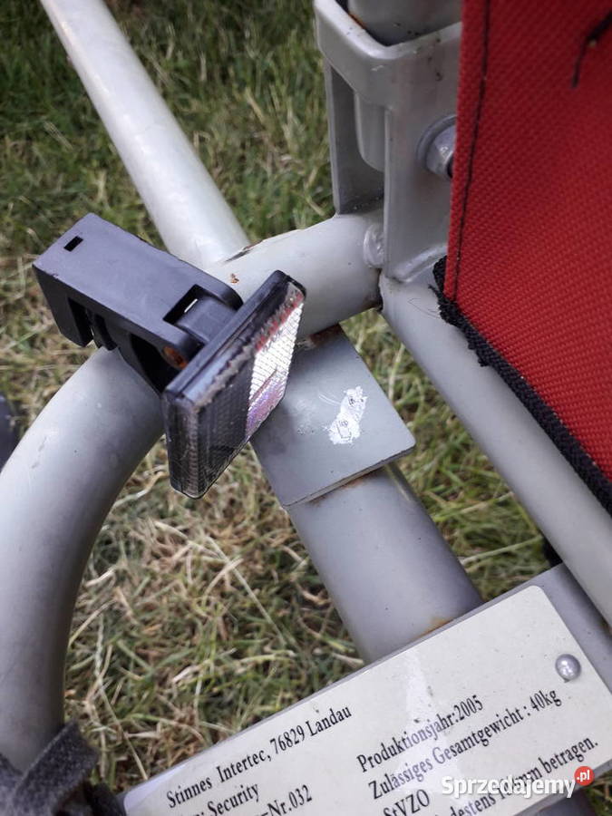 Przyczepka rowerowa składana Warszawa sprzedam