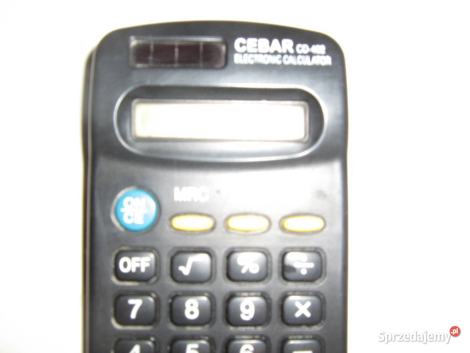 Kalkulator CEBAR CD 402 Głuchołazy