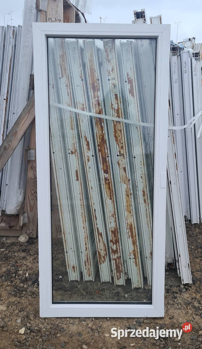 OKNA KacprzaK Witryna 63x148 FIX Używany PCV Siedlce