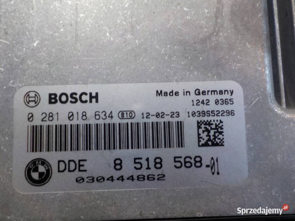 BMW 3 F30 20 D 12r 4D sterownik komputer silnika mazowieckie Suków