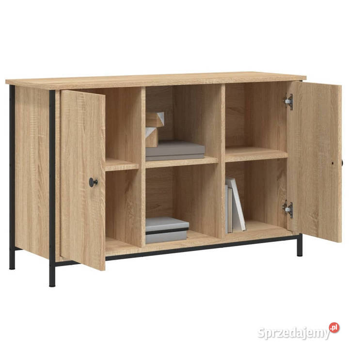 Szafka pod TV dąb sonoma 100x35x65 materiał