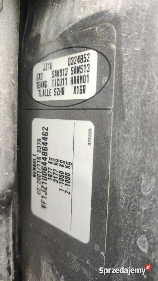 Renault Scenic 3 dzwi TEKNG Horodło sprzedam