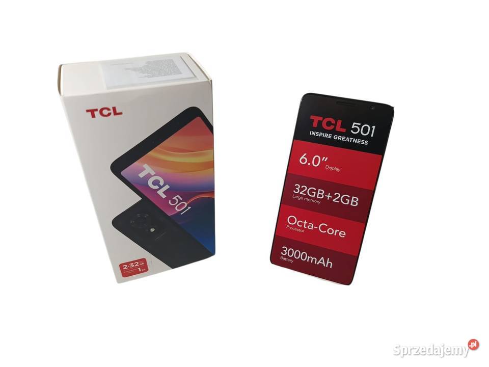 Smartfon TCL 501 232GB DualSIM Pozostałe Katowice