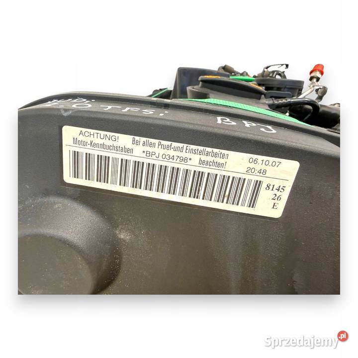 SILNIK BPJ Audi A6 C6 A4 B7 20 TFSI 170 benzyna Chełm sprzedam