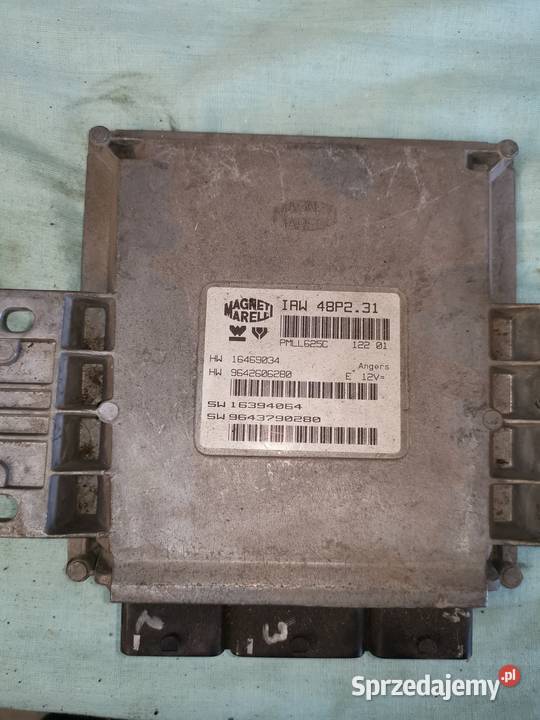 Sterownik 9642606280 16469034 IAW48P231 PSA Czujniki i sterowniki Lublin