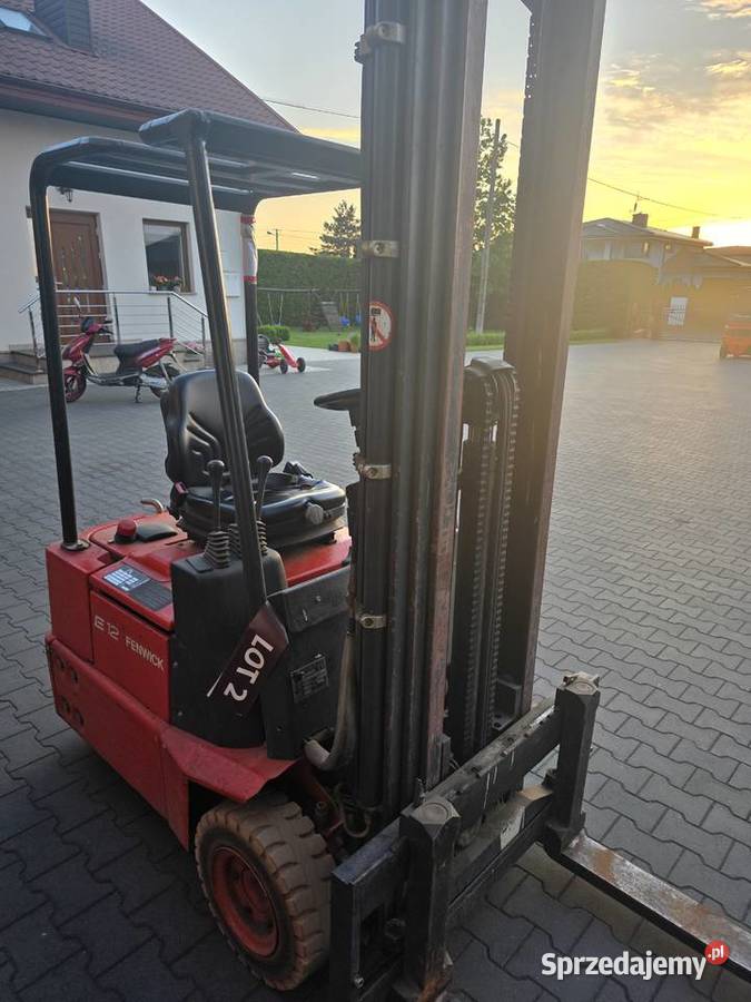 Wózek widłowy Linde E12Z02 elektryczny Wózki widłowe mazowieckie Huta Błędowska