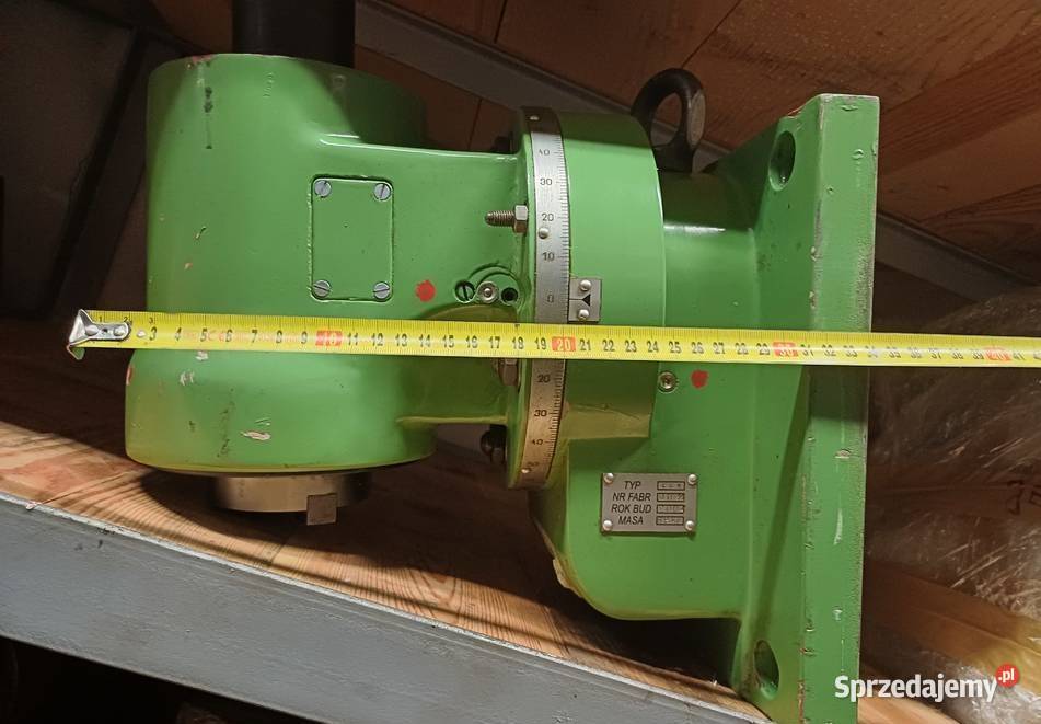 Głowica jednoskrętna do frezarki FWH 32 Wrocław