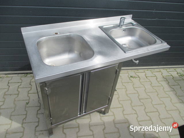 Zlew Gastronomiczny Z Szafką 2 Komorowy 1206085 Ostrów Wielkopolski sprzedam