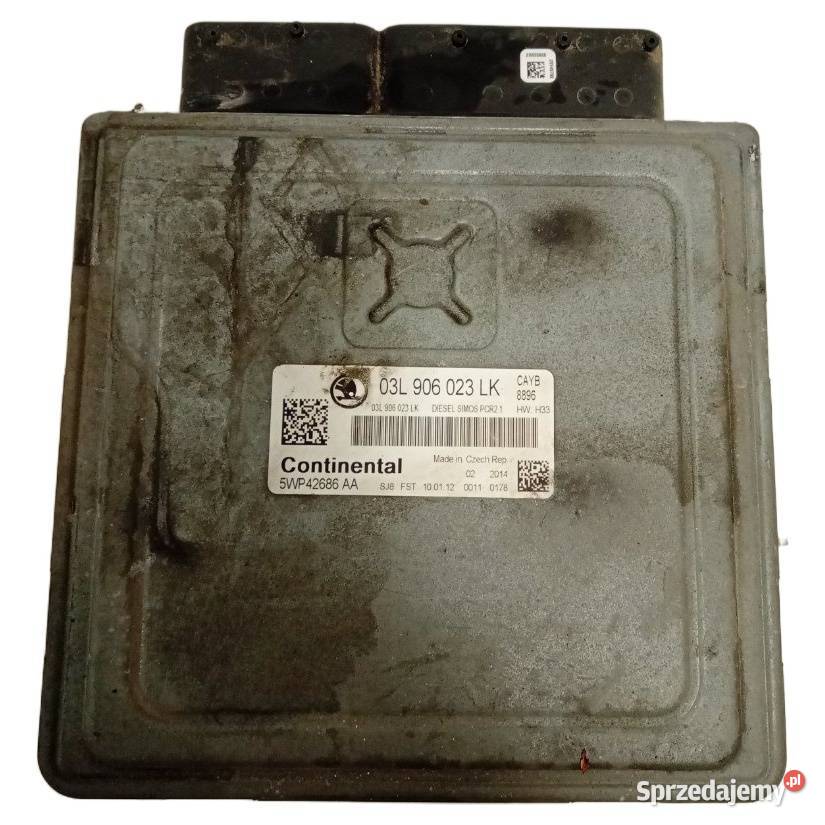 Sterownik silnika ECU 03L906023LK Skoda Fabia