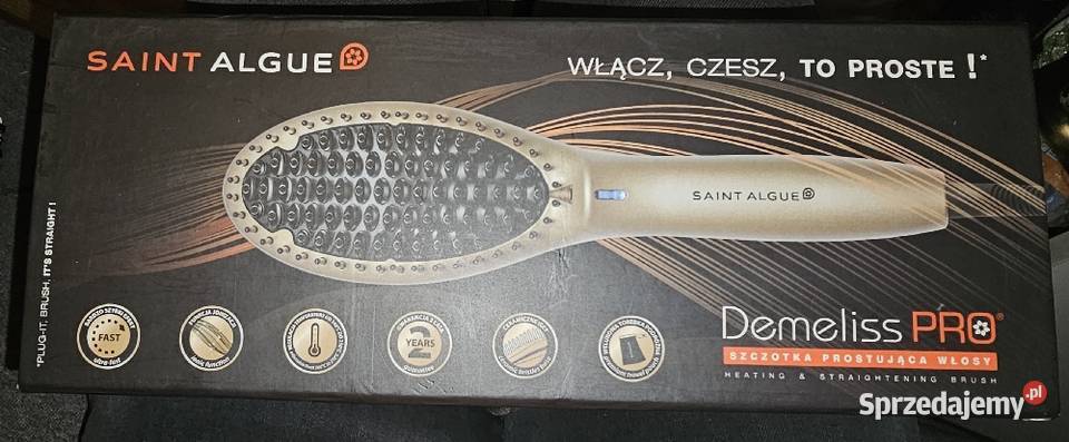 Szczotka prostująca włosy Saint Algue małopolskie Kraków