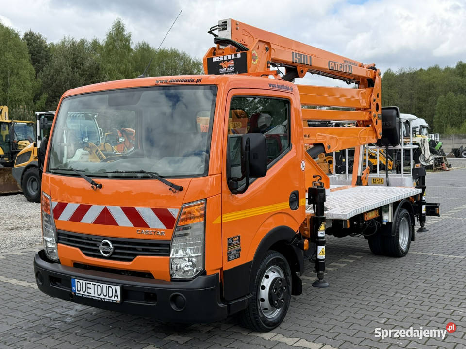 Nissan Cabstar Zwyżka Podnośnik Koszowy ISOLI Widełki