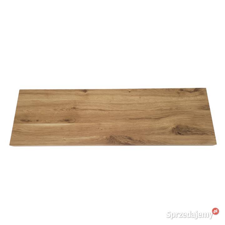 Stopień Drewniany Prosty Dębowy Rustykalny do Schody wewnętrzne