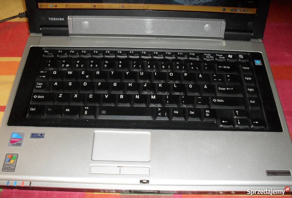 Laptop TOSHIBA M50 Equium Wi-Fi SPRAWNY Krotoszyn - Sprzedajemy.pl