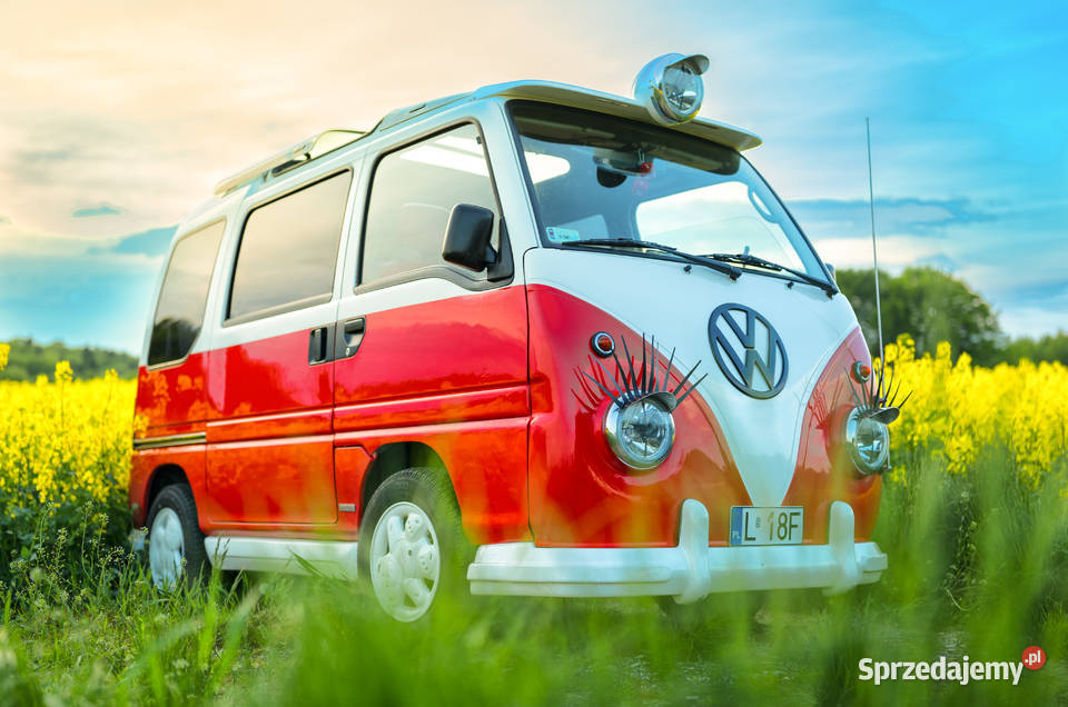SUBARU LIBERO stylizowany na VW T1 manualna Józefów Roztoczański sprzedam