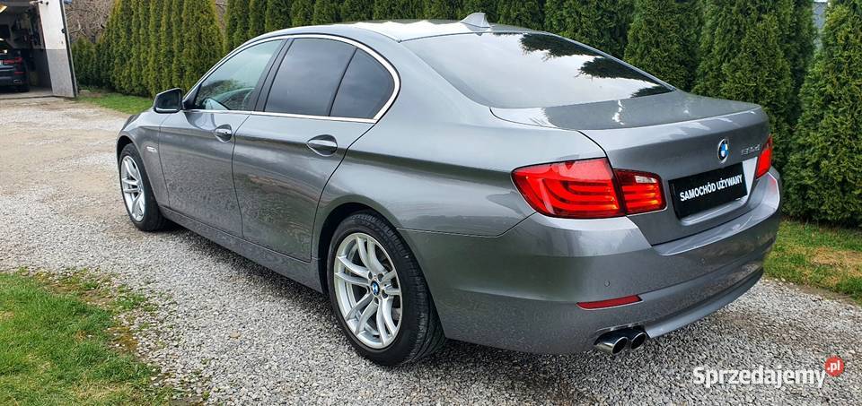 Bmw 520D Auto Prywatne Automat Salon Polska światła przeciwmgielne Seria 5 Cyców