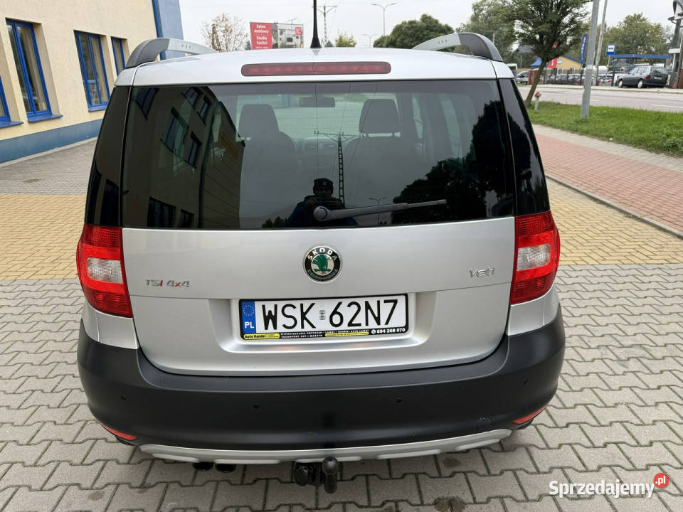 koda Yeti Skoda Yeti 18T 4x4 2011r Climatronic centralny zamek Sokołów Podlaski