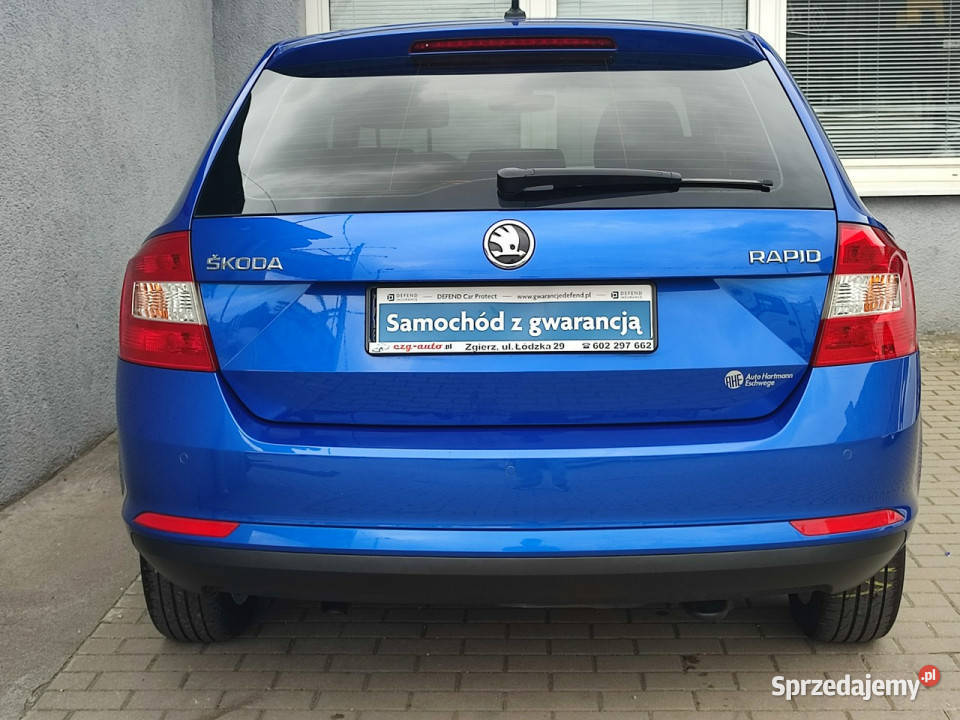koda RAPID I właściciel bezwypadkowy serwis benzyna