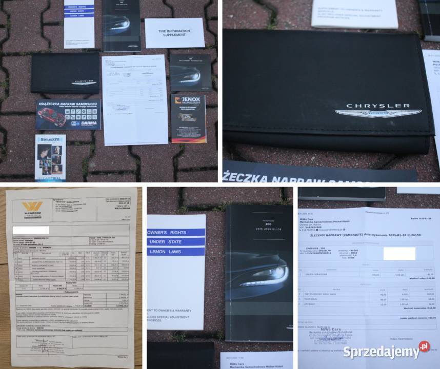 wersja S 299 dużym serwisie w ASO 13 000 LPG Chrysler śląskie Jaworzno