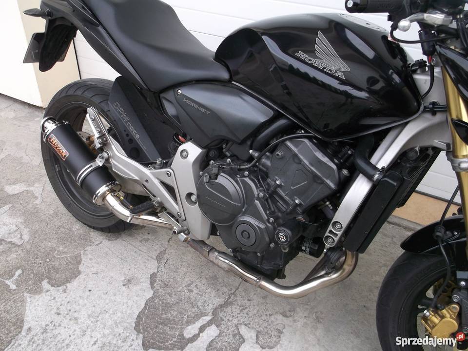 HUZAR EXHAUST wydech tłumik OWAL Honda Hornet