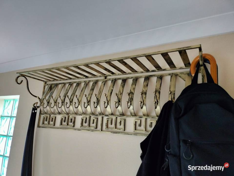 Wieszak do przedpokoju ogromny Wieszak z półka Pszczyna