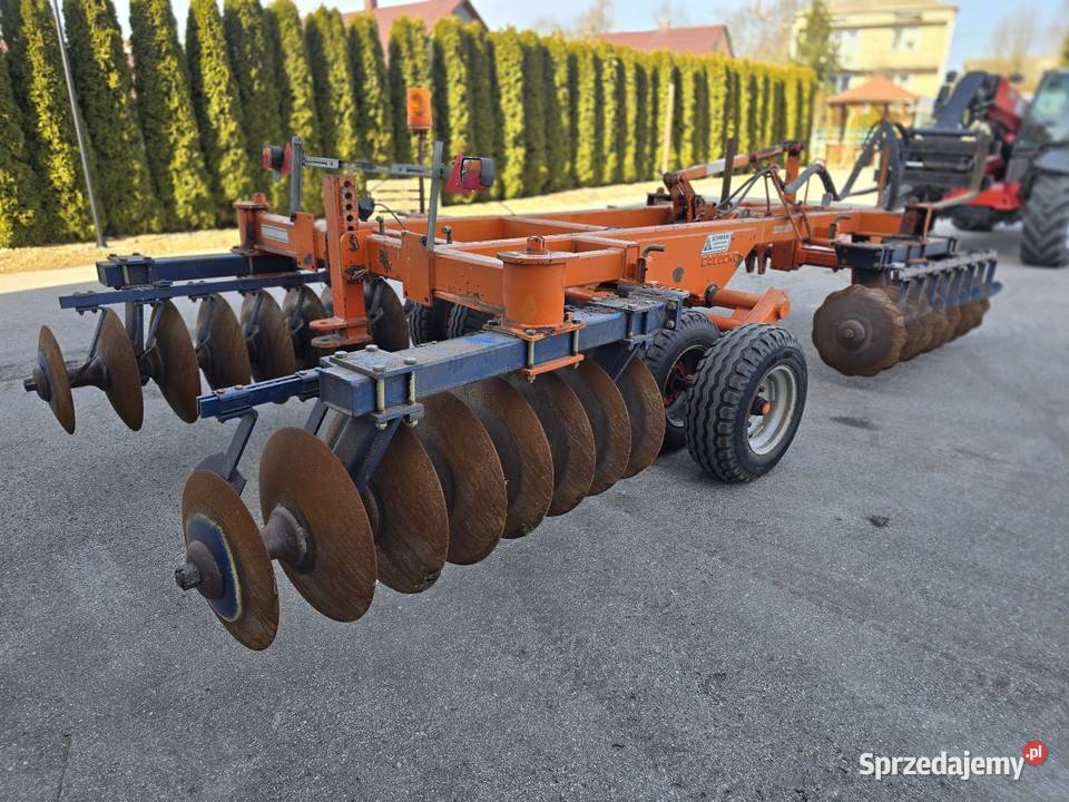 Brona talerzowa Galucho 4m ciągana import Niemcy małopolskie Maków