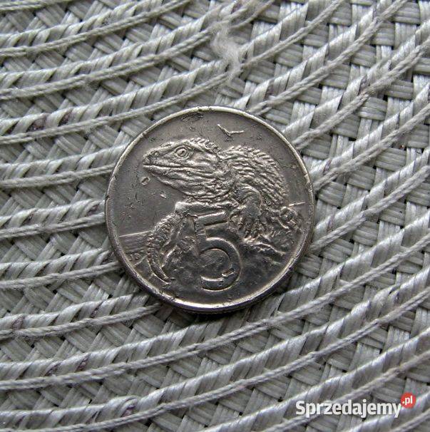 Nowa Zelandia 5 Cent 1982r Kolekcje Kalisz