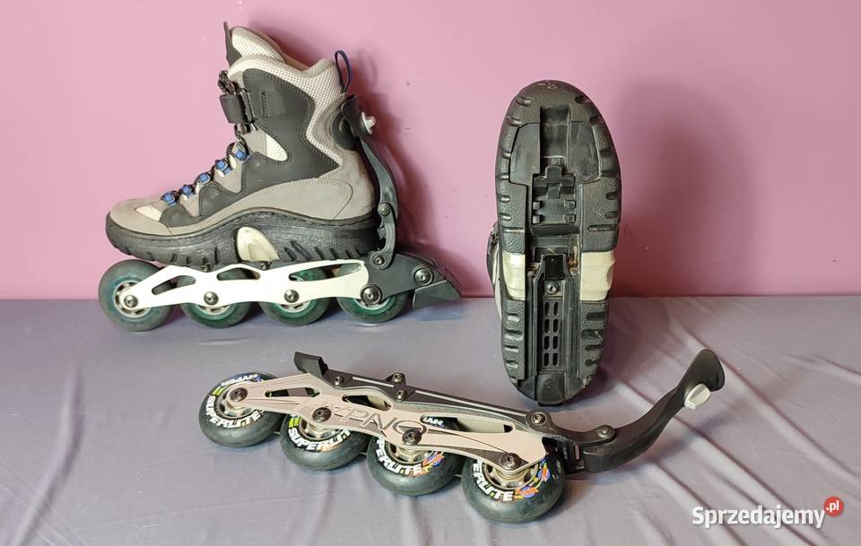 Rolki HYPNO 2 w 1 buty z odpinanymi płozami Skating Jasień