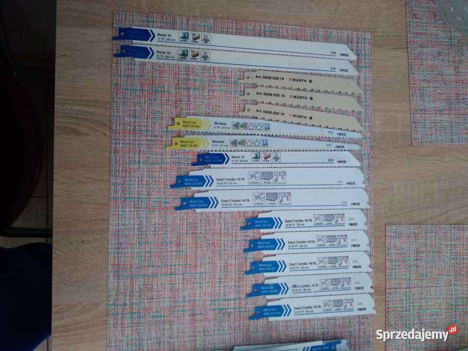 Brzeszczoty do piły szablastej Przedbórz