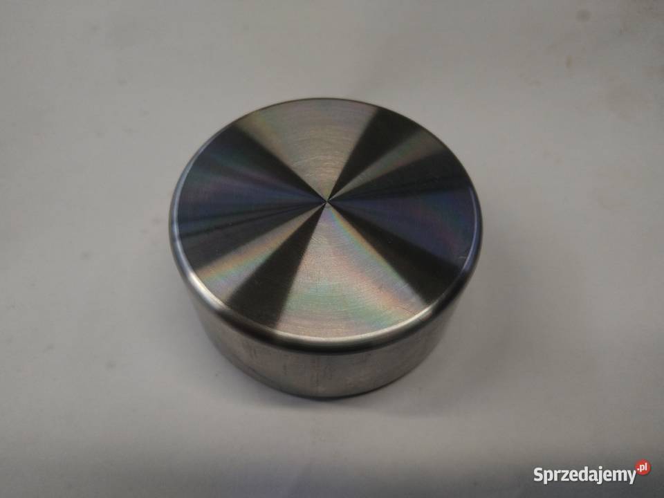 Okrągły świecznik stal nierdzewna loft Poniatowa