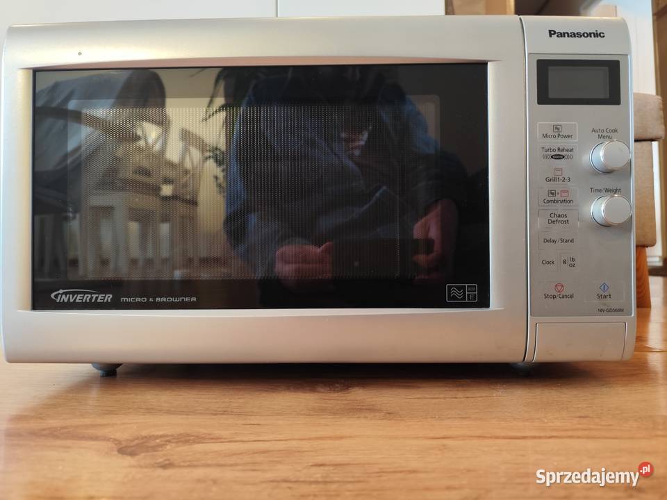 Kuchenka mikrofalowa Panasonic NNGD566M Srebrna Kraków