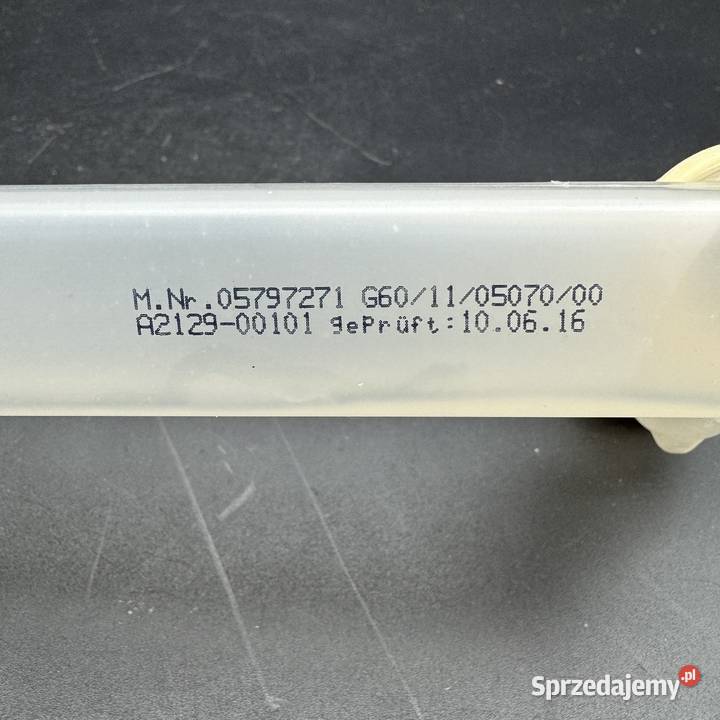 Rura zasilająca środkowy kosz zmywarka Miele 60 Jasienica