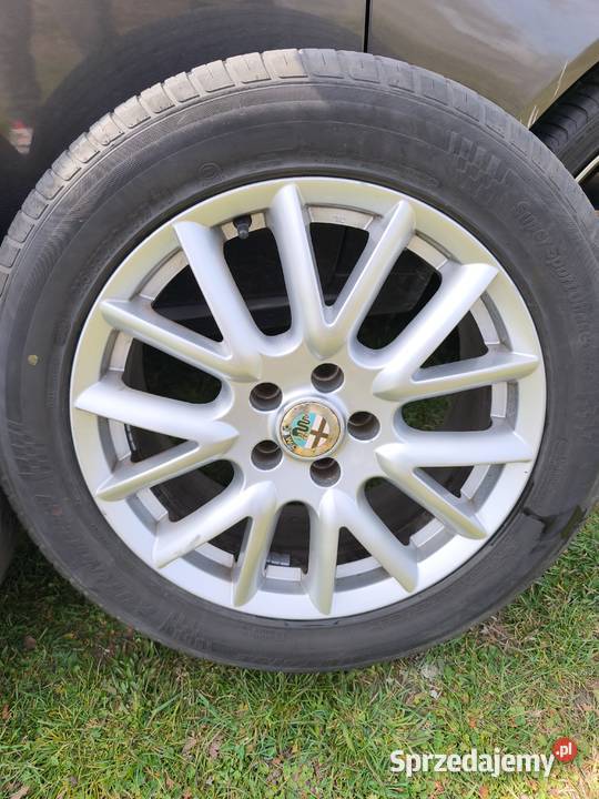 Alufelgi 17 5x110 opony letnie Piotrków Trybunalski sprzedam
