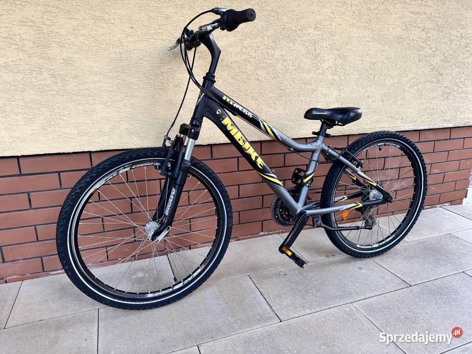 Rower młodzieżowy koła 24 czarny góral miejski mazowieckie Garwolin