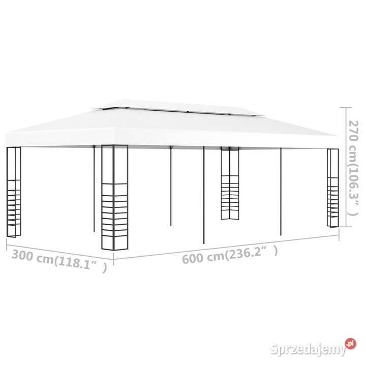 Altana 6 x 3 m biała WM47957 Warszawa