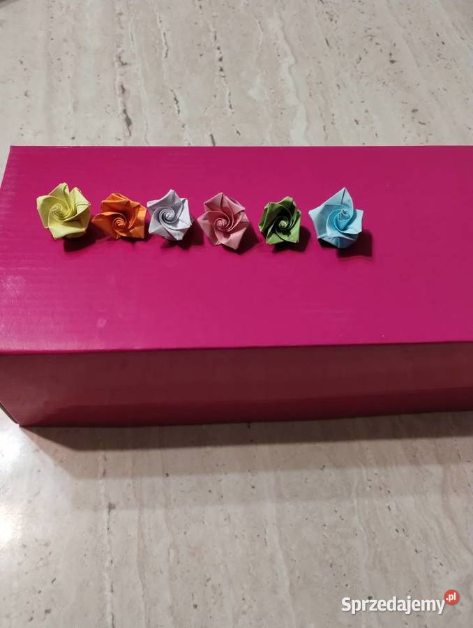 Różyczki origami Nieżywięć sprzedam
