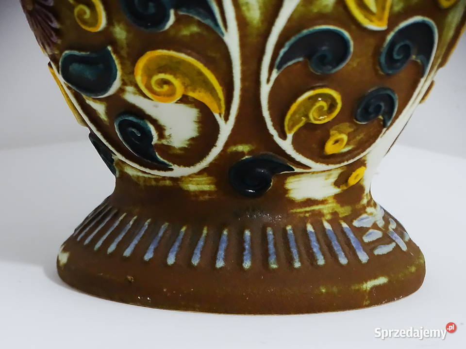 Wazon ceramiczny dekoracyjny WGermany 30 styl lubelskie Biłgoraj sprzedam