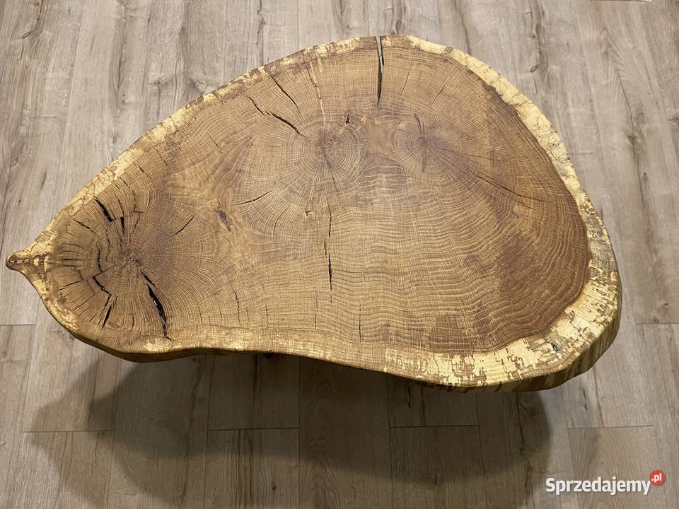 Stolik kawowy dębowy LOFT