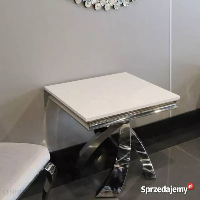 Zestaw mebli glamour Lincoln stół ława stolik