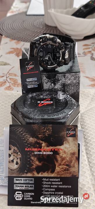 Casio GSHOCK Mudmaster GWG2000 Mudmaster GWG100 Płock sprzedam