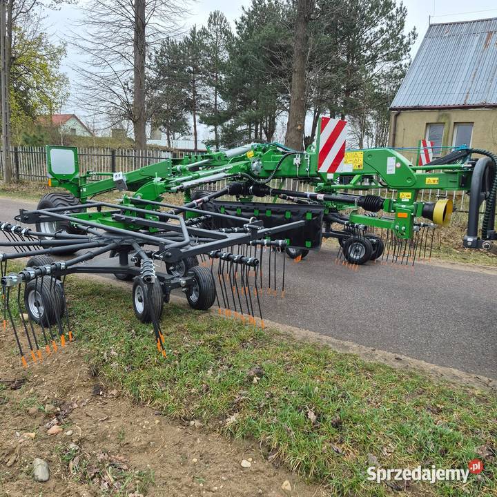 Zgrabiarka 2karuzelowa ZKD800 InterTech 80m w Zgrabiarki i przetrząsacze Opoczno sprzedam