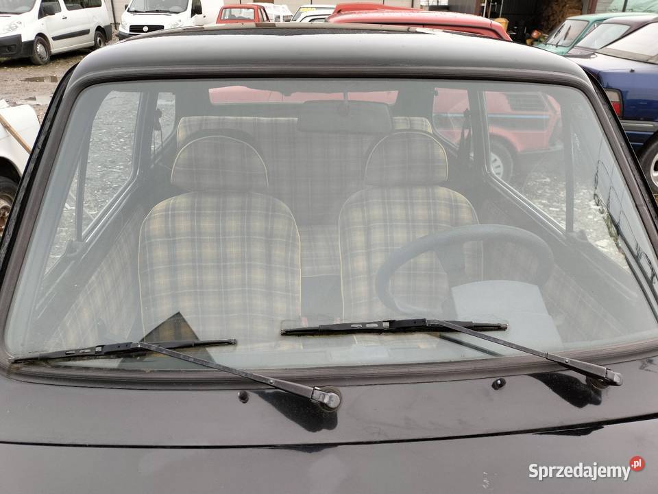 Fiat 126 Black włoski zarejestrowany maluch nieuszkodzony Kostrzyn