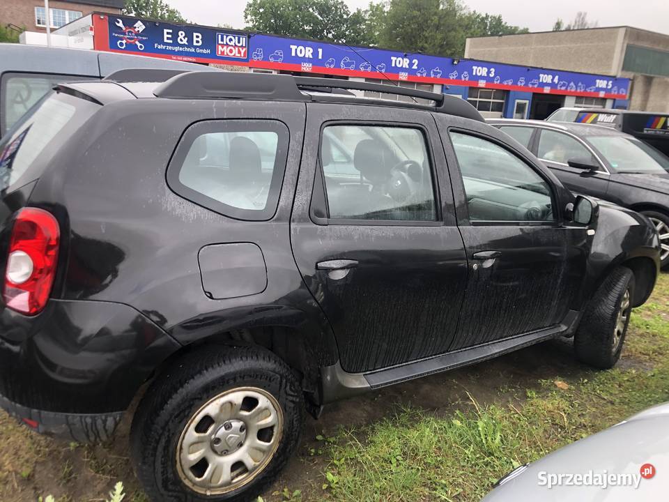Dacia Duster 16 Benzyna czarny pomorskie Lębork