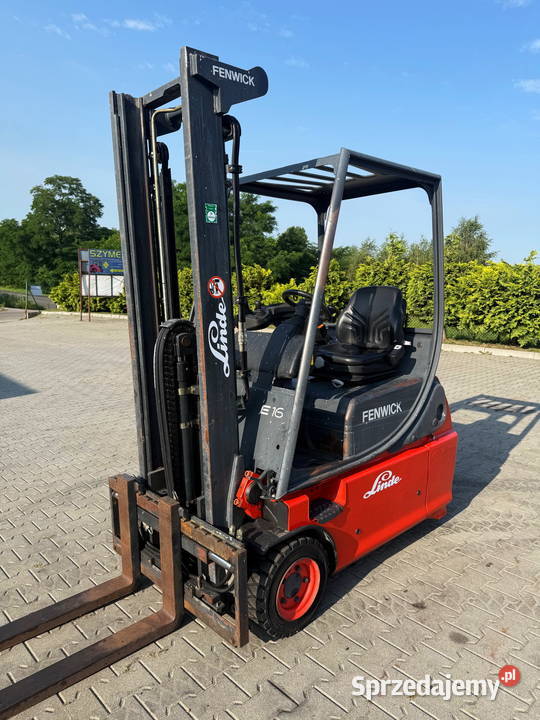 wózek widłowy elektryczny LINDE E1602 przesuw Wózki widłowe Wózki widłowe Działoszyn